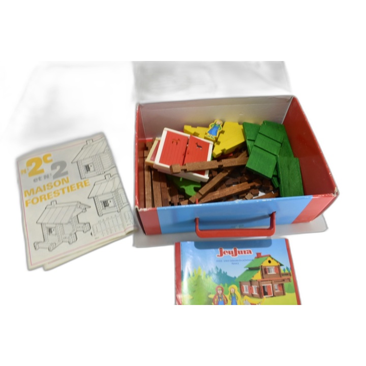JeuJura La Maison Forestière en Bois 69 pièces - Construction Enfant 5