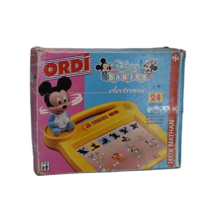 Ordi Disney Babies Electronic - Jeux Nathan - Ordinateur Jouet 24 Acti