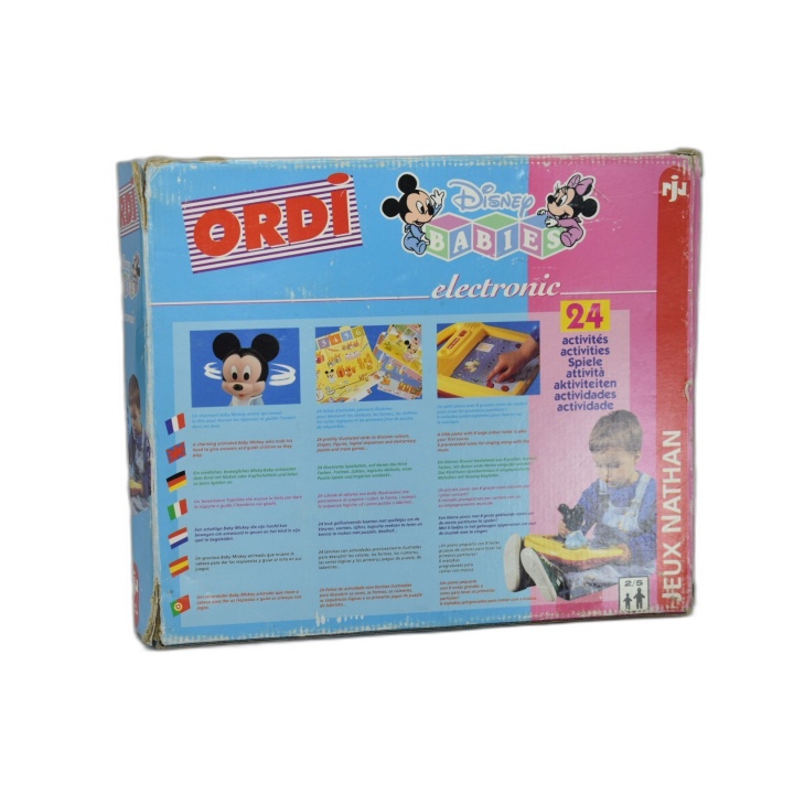 Ordi Disney Babies Electronic - Jeux Nathan - Ordinateur Jouet 24 Acti