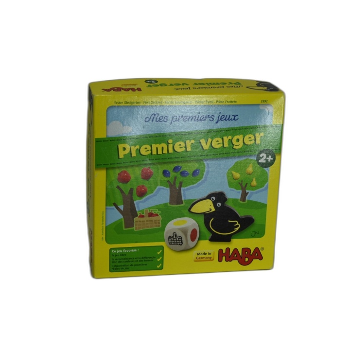 Premier Verger HABA - Mes Premiers Jeux - Jeu Coopératif Enfant 2 ans+