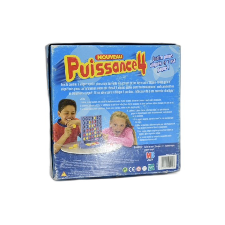 Puissance 4 MB Jeux Hasbro - Jeu Classique 2 Joueurs - Dès 6 ans - Occ