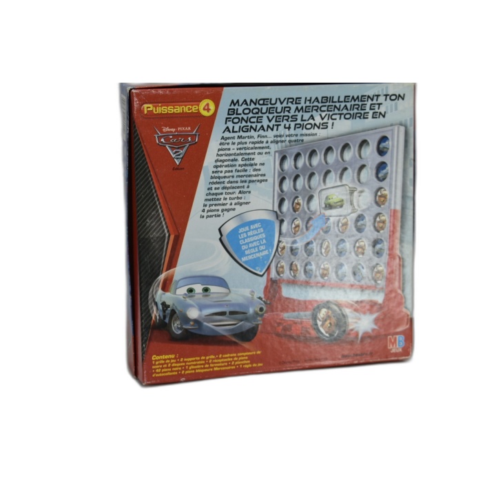 Puissance 4 Disney Cars 2 - Hasbro - Jeu Classique 2 Joueurs - 6 ans -