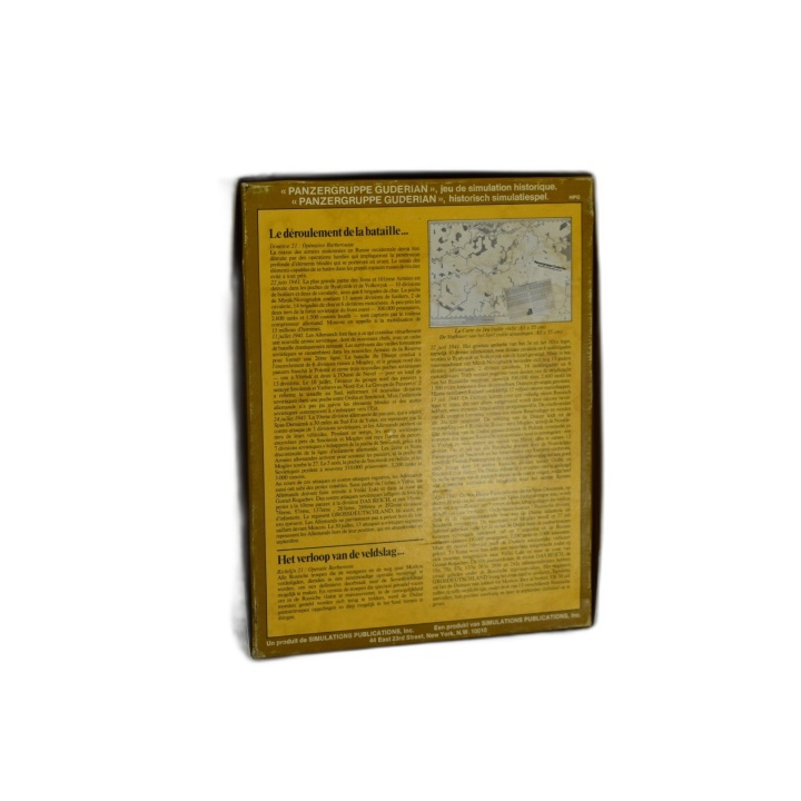 Panzergruppe Guderian SPI - Wargame Bataille Smolensk 1941 - Occasion