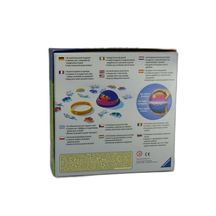 Ravensburger Puzzle 3D Franklin et ses Amis - 40 Pièces Plastique - 4-