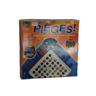 Pièges! MB Jeux - Jeu de société stratégie billes 2-4 Joueurs - 7 ans