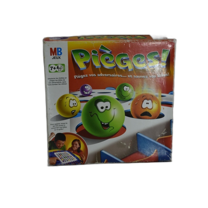 Pièges ! MB Jeux - Jeu d'adresse et stratégie 2-4 Joueurs - 7 ans - Oc