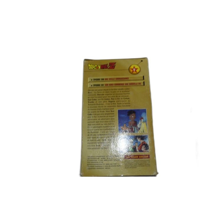 Dragon Ball Z VHS - Épisodes 290 & 291 - Une Vieille Connaissance / So