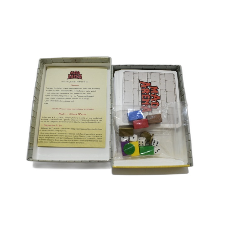 Mad Arena - Blossier Fagnère - Jeu de Cartes Combat 2-6 Joueurs - 10 a