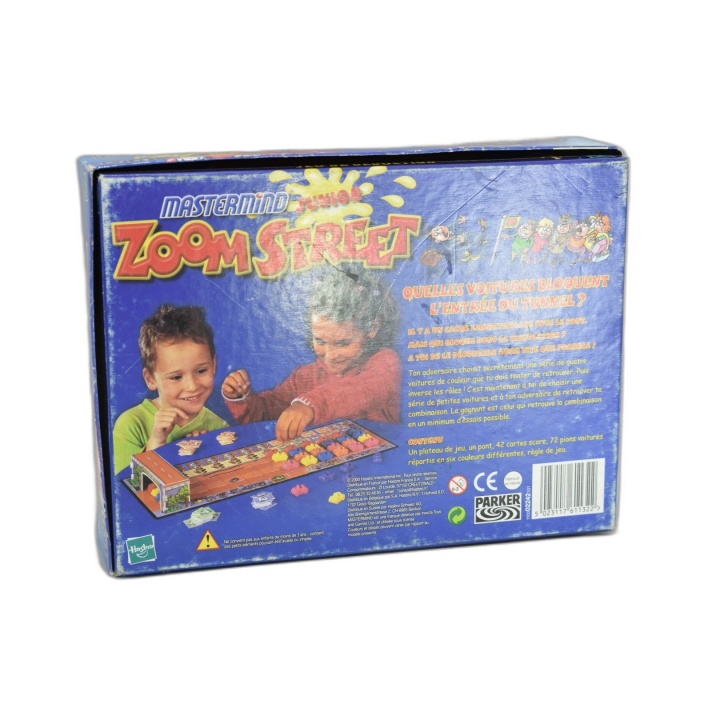Mastermind Junior Zoom Street Parker Hasbro - Jeu Déduction 2 Joueurs