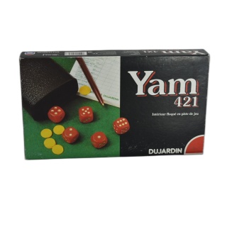 Yam 421 - Dujardin - Jeu de Dés Stratégie 2+ Joueurs - 8 ans - Occasio