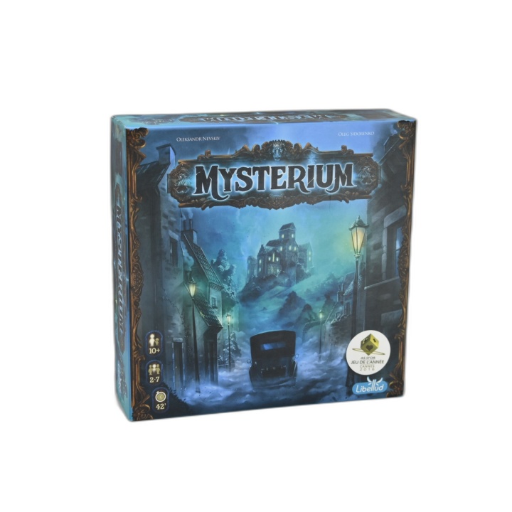 Mysterium - Libellud - Jeu Coopératif Enquête 2-7 Joueurs - 10 ans - A