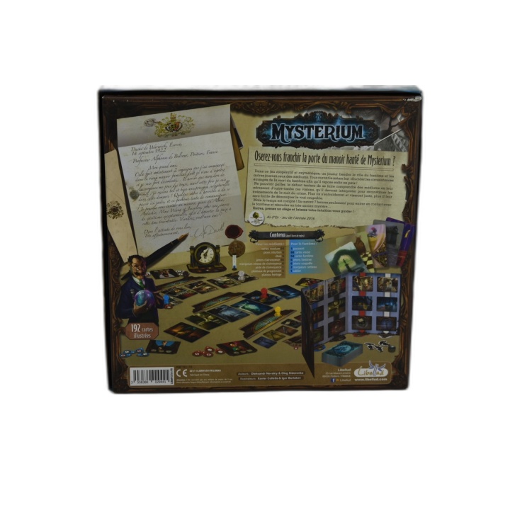 Mysterium - Libellud - Jeu Coopératif Enquête 2-7 Joueurs - 10 ans - A