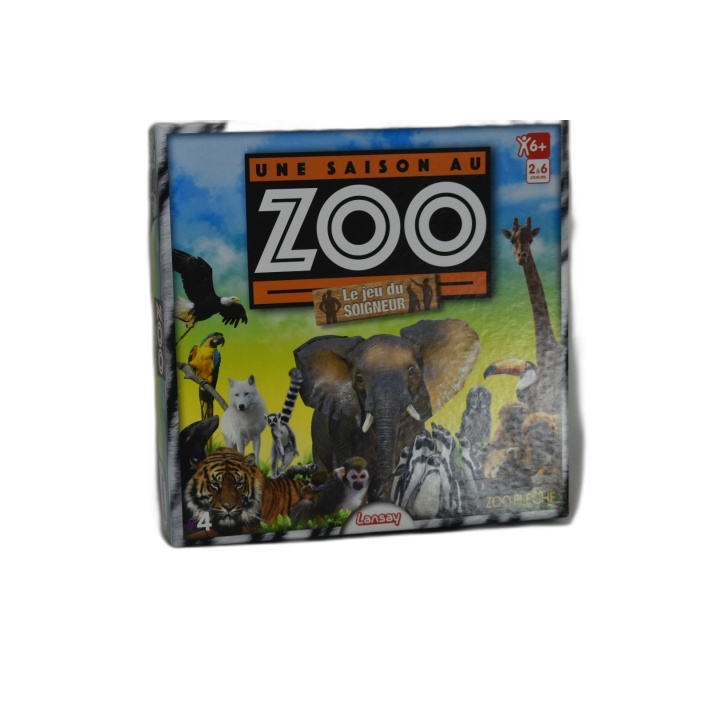 Une Saison au Zoo Le Jeu du Soigneur - Lansay - 2-6 Joueurs - 6 ans -