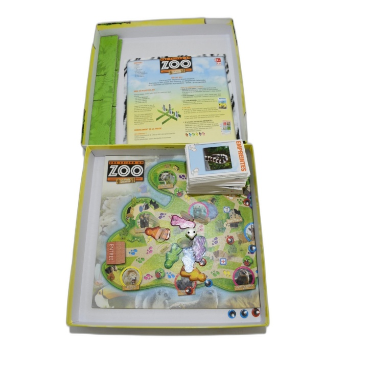 Une Saison au Zoo Le Jeu du Soigneur - Lansay - 2-6 Joueurs - 6 ans -