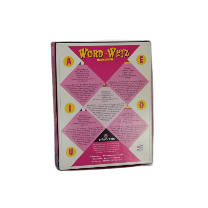 Word-Whiz - EG Spiele Brainstorm - Jeu de Mots Lettres Famille - Occas