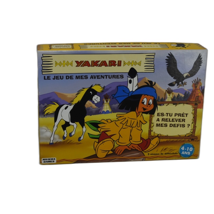 Yakari Le Jeu de Mes Aventures - Riviera Games - Jeu Enfant 4-10 ans -