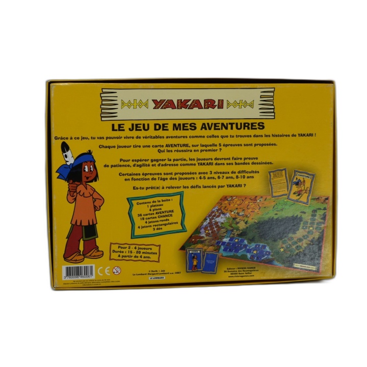 Yakari Le Jeu de Mes Aventures - Riviera Games - Jeu Enfant 4-10 ans -
