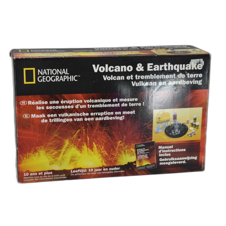 National Geographic Volcano & Earthquake - Kit Sciences Volcan Séisme