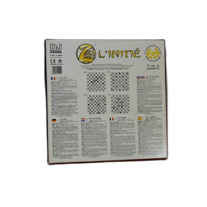 Zen L'Initié - DJ Games - Jeu de Stratégie 2 ou 4 Joueurs - Thème Asia