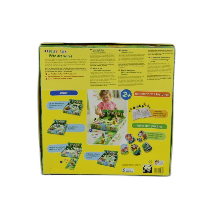 Play Box Fête des Lutins HABA - Coffret Jeux & Puzzles Enfant - 2 ans+