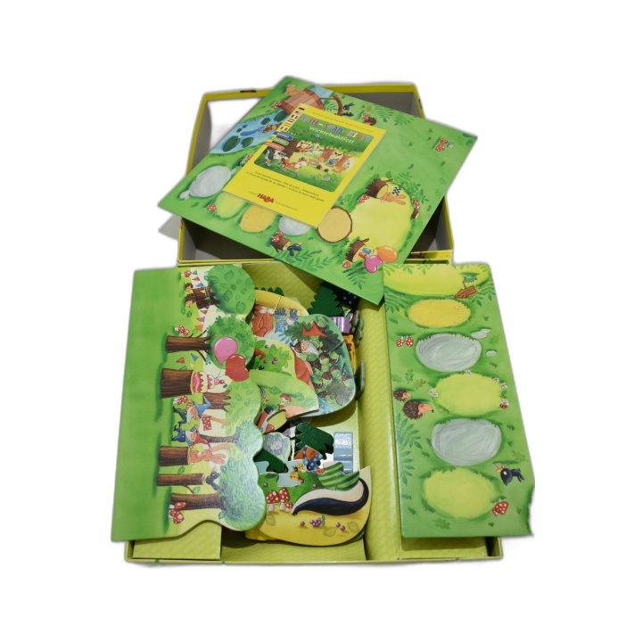 Play Box Fête des Lutins HABA - Coffret Jeux & Puzzles Enfant - 2 ans+