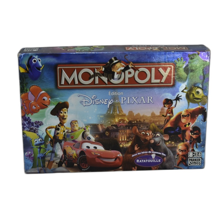 Monopoly Édition Disney Pixar - Parker - Jeu Famille 2-6 Joueurs - 8 a