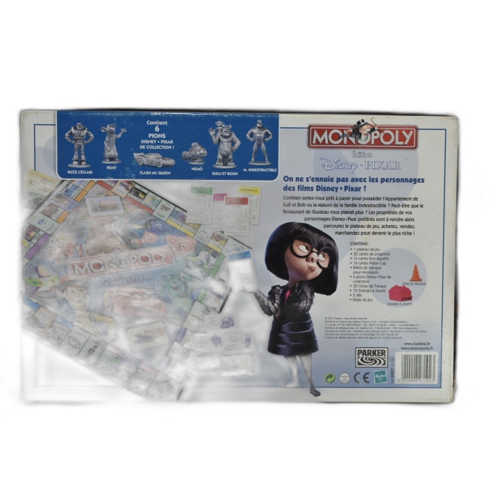Monopoly Édition Disney Pixar - Parker - Jeu Famille 2-6 Joueurs - 8 a
