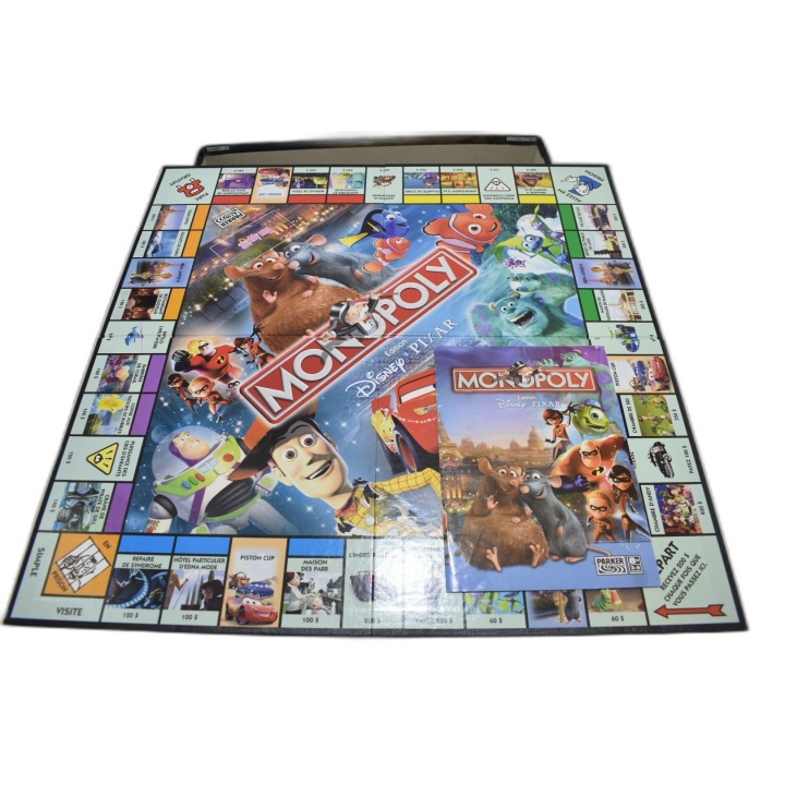 Monopoly Édition Disney Pixar - Parker - Jeu Famille 2-6 Joueurs - 8 a