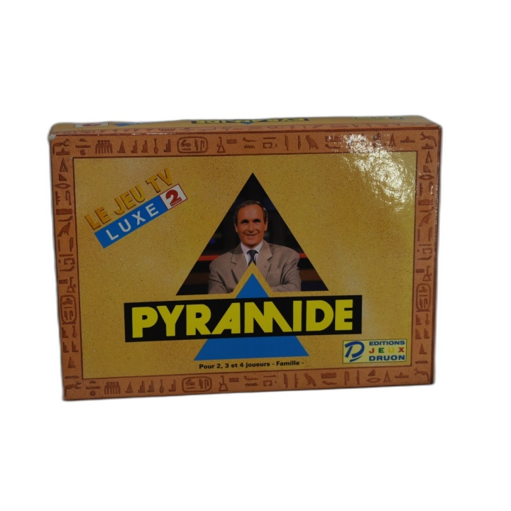 Pyramide - Editions Jeux Druon - Jeu TV France 2 Luxe - 2-4 Joueurs Fa