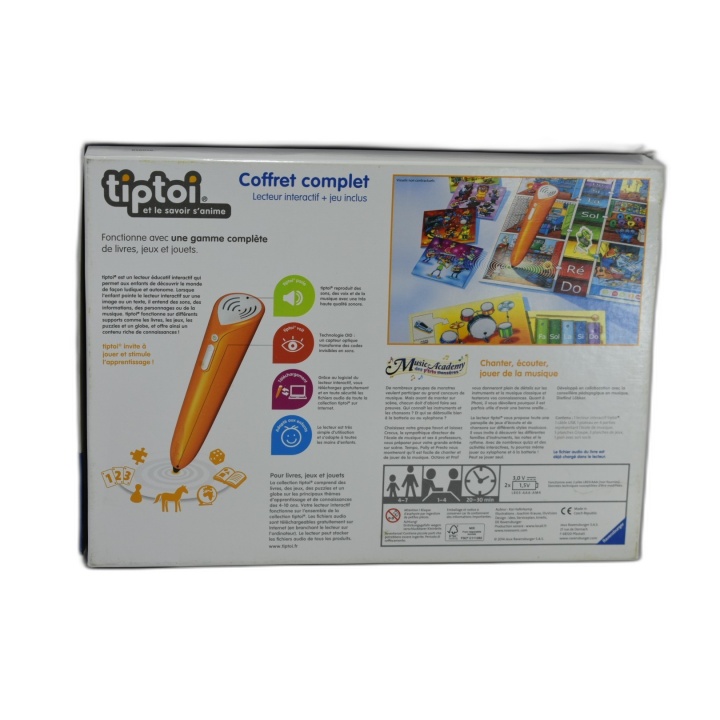 Tiptoi Coffret Complet Ravensburger - Lecteur Interactif + Music Acade