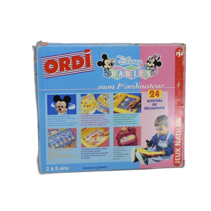 Ordi Disney Babies Mon 1er Ordinateur - Jeux Nathan - Jouet Éducatif 2