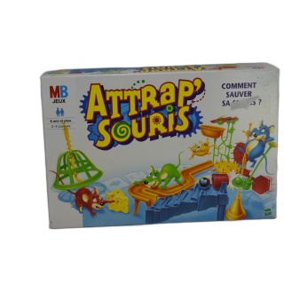 Attrap'Souris - MB Jeux Hasbro - Jeu Enfant Action 2-4 Joueurs - 6 ans