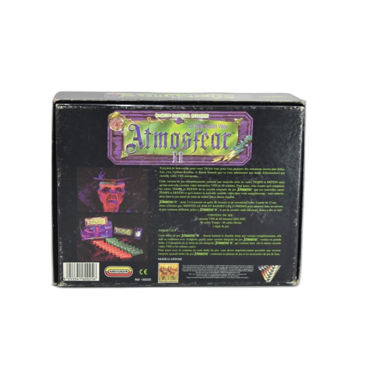 Atmosfear II Baron Samedi Zombie - Jeu Société Vidéo VHS - 2-6 Joueurs