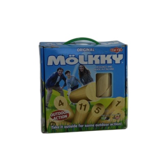 Mölkky Original Tactic - Jeu de Quilles Finlandais Outdoor - Bois - Fa