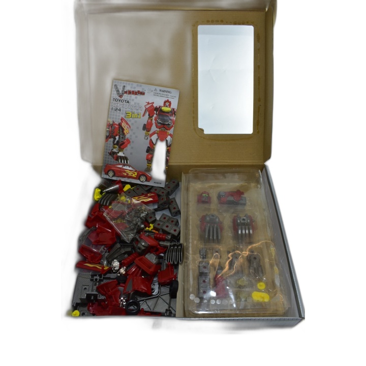 V-Create Toyota Celica - Kit Construction 3-en-1 Robot Voiture - Happy