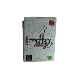 MicroMacro Crime City - Blackrock Games - Jeu Enquête Coopératif 1-4 J