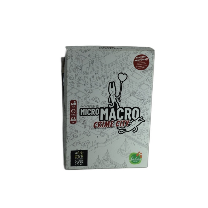 MicroMacro Crime City - Blackrock Games - Jeu Enquête Coopératif 1-4 J