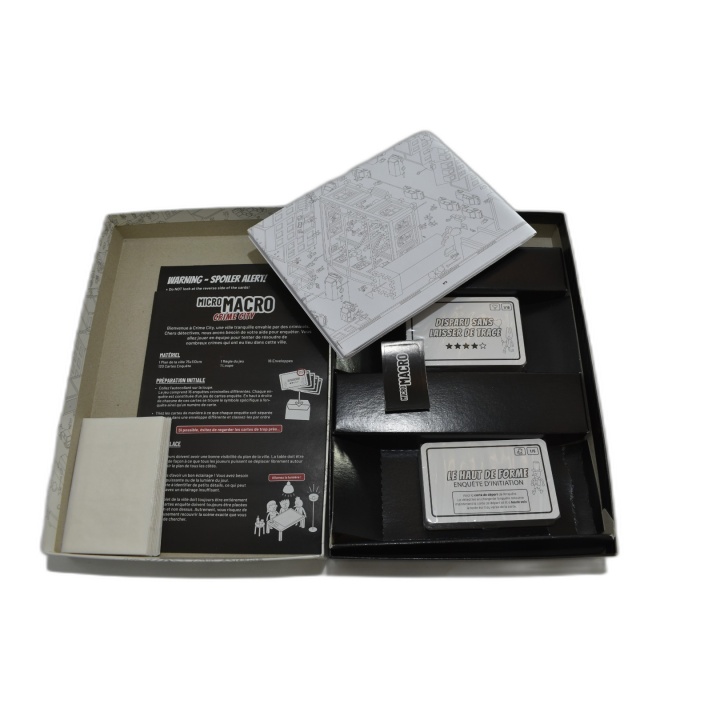 MicroMacro Crime City - Blackrock Games - Jeu Enquête Coopératif 1-4 J