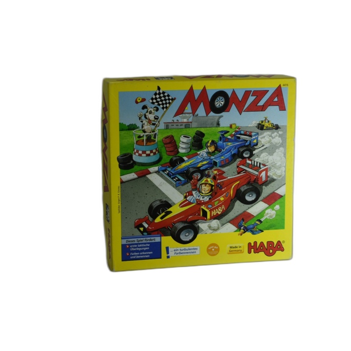 Monza HABA - Jeu de Course Couleurs Enfants 2-6 Joueurs - Dès 5 ans - 