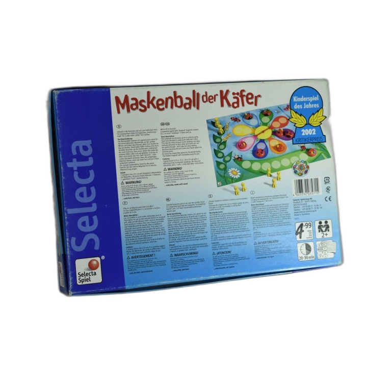 Le Bal Masqué des Coccinelles - Selecta - Jeu Coopératif Enfant 4 ans+