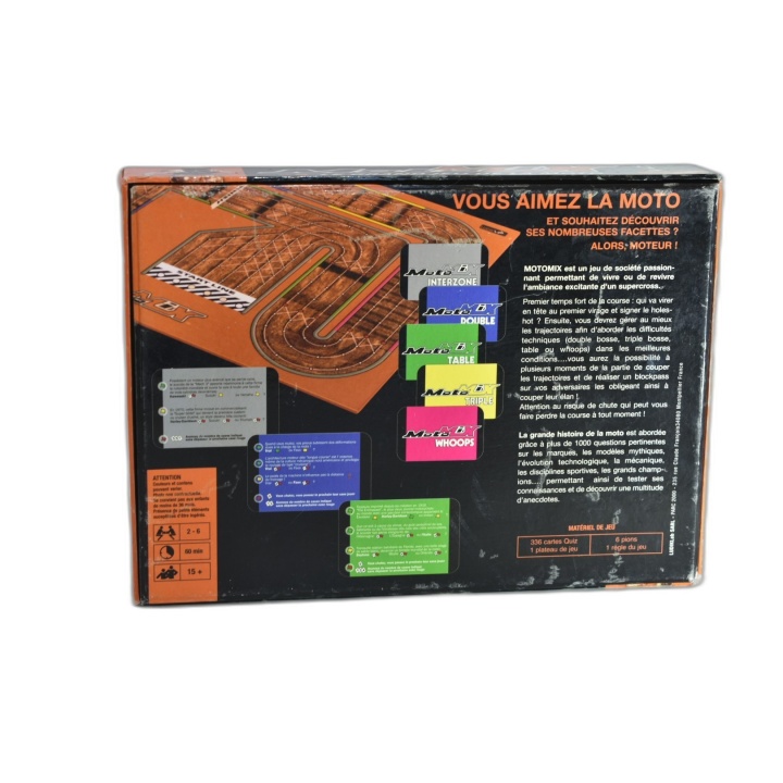 Motomix LudikLab - Jeu de Société Moto Supercross Quiz 2-6 Joueurs - 1