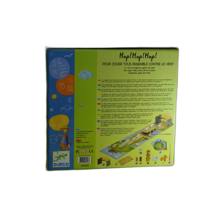 Hop Hop Hop ! - Djeco - Jeu Coopération Enfant 4-8 ans - Occasion