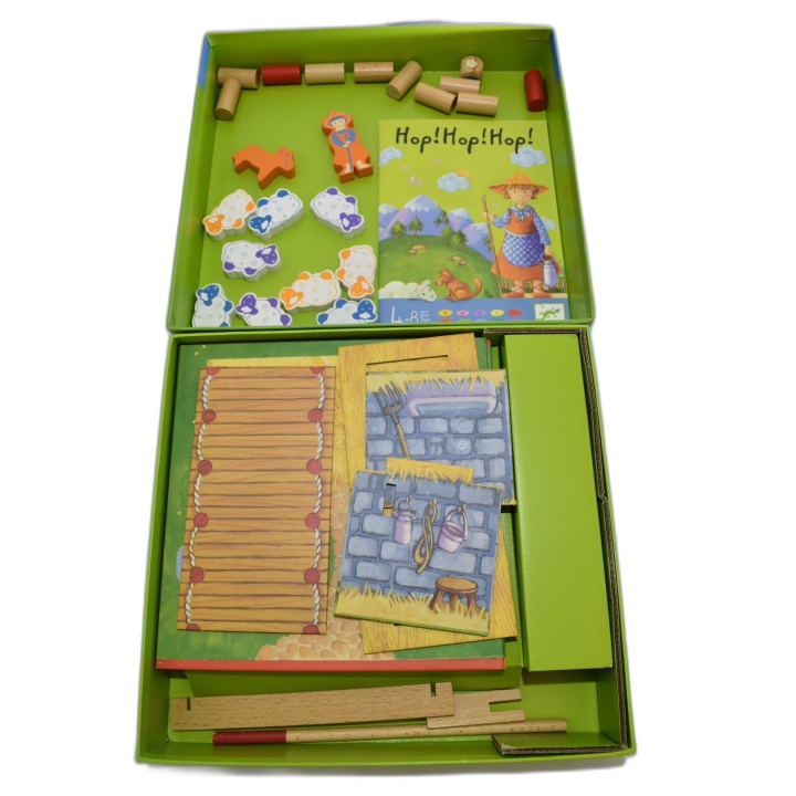 Hop Hop Hop ! - Djeco - Jeu Coopération Enfant 4-8 ans - Occasion