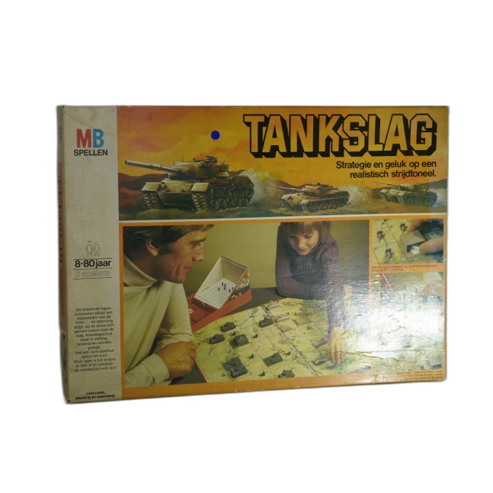 Tankslag MB Spellen - Jeu de Stratégie Guerre Chars 2 Joueurs - 8 ans 
