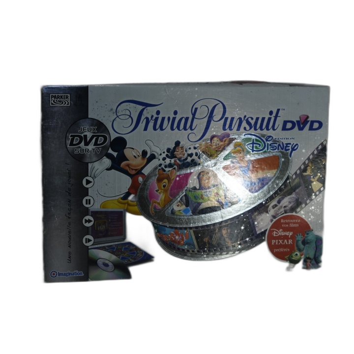 Trivial Pursuit DVD Édition Disney - Parker - Quiz Famille - 2 joueurs