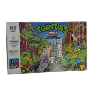 Tortues Ninja Un Combat Impitoyable - MB Jeux - Jeu de société 2-4 Jou