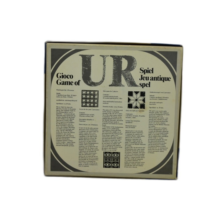 Jeu de l'Ur - Jeu Antique Stratégie 2 Joueurs - Précurseur Backgammon 