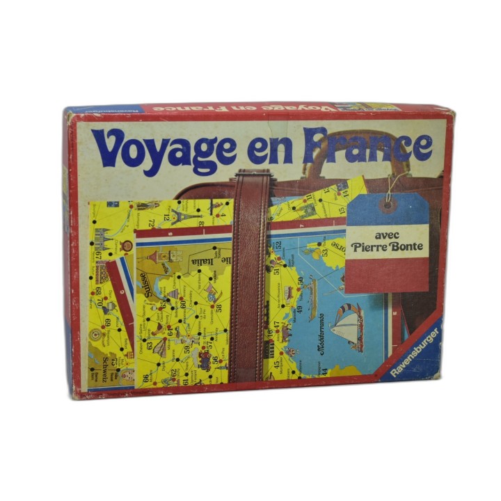 Voyage en France - Ravensburger - Jeu de société avec Pierre Bonte - O
