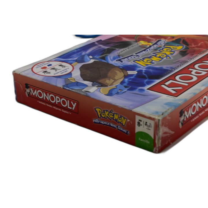 Monopoly Pokémon Édition Kanto - Hasbro - Jeu Famille 2-6 Joueurs - 8 