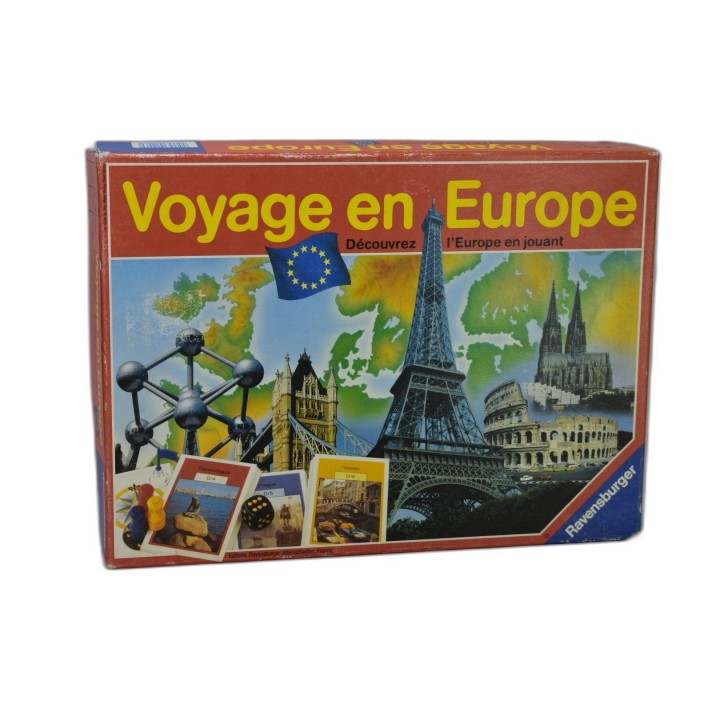 Voyage en Europe - Ravensburger - Jeu de Société Famille Géographie 2-